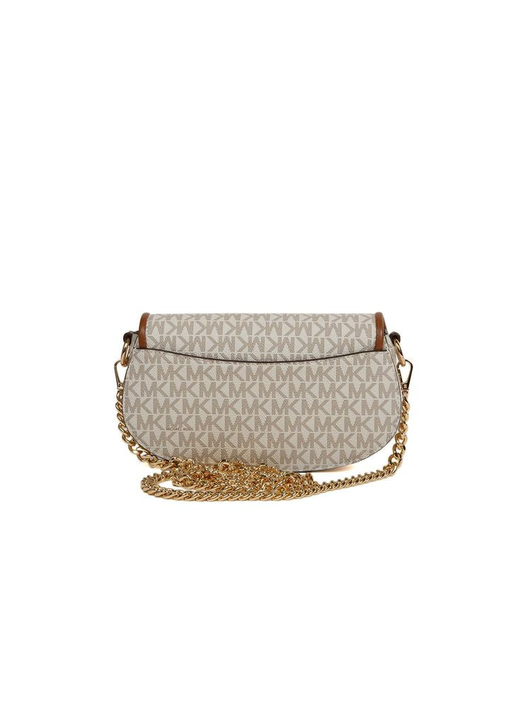 Michael Kors 100% Polyvinyl Chloride crossbody bag in beige