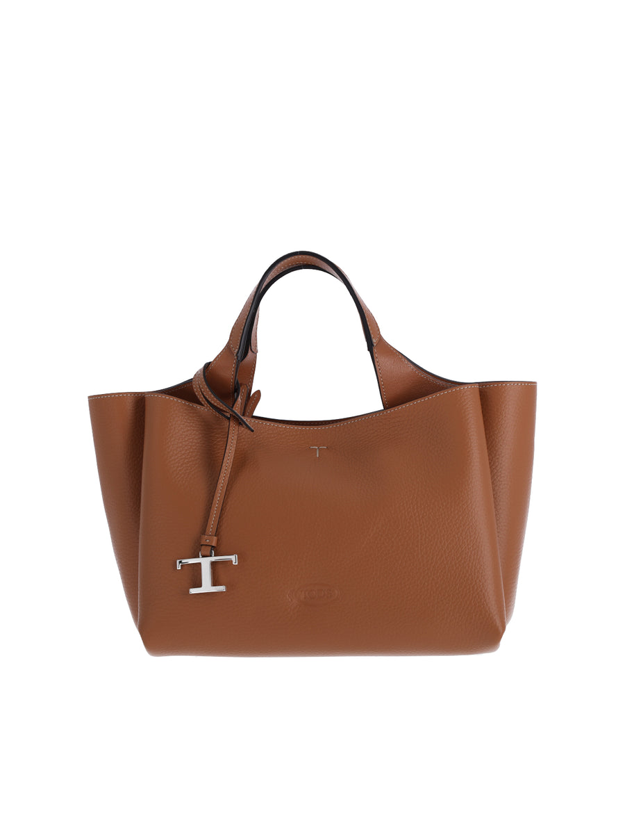 Tod's 100% Calf Leather tote bag in brown