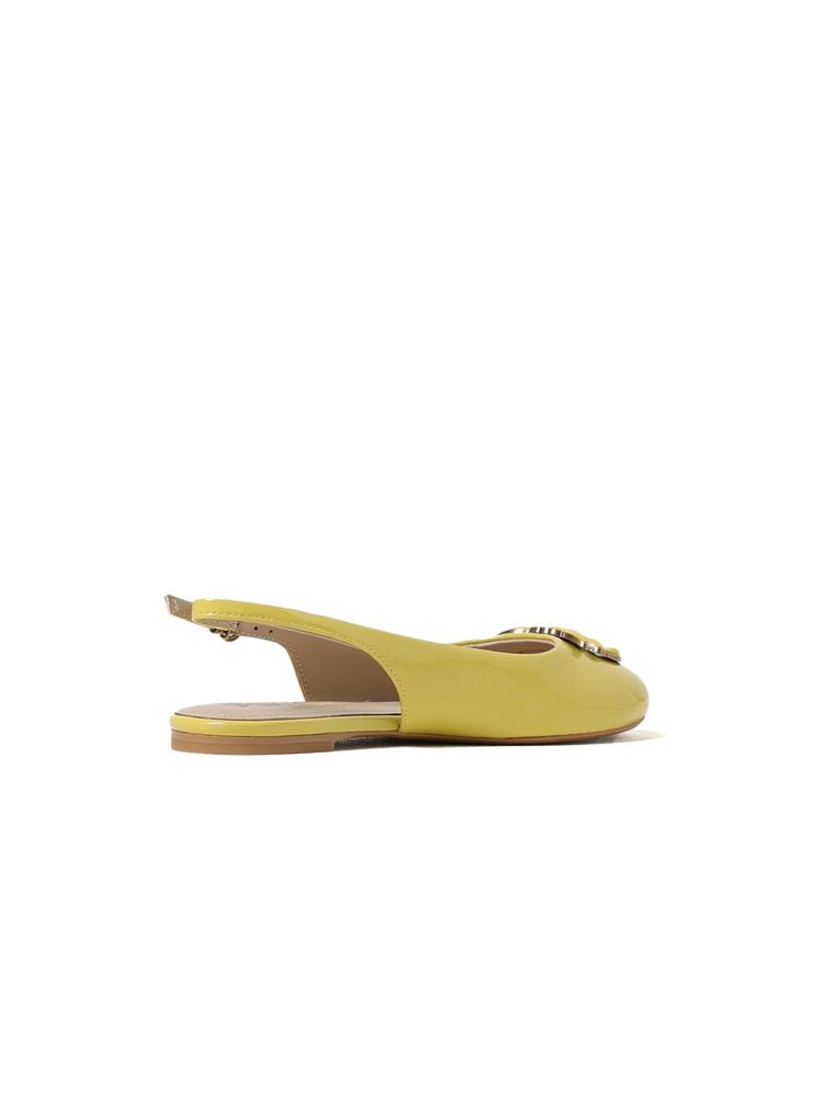 Pinko Sling Back Lime Footwear / Other