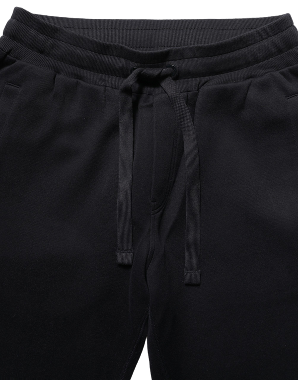 Blue Cotton Drawstring Jogger Trouser Pants Dark Nylon