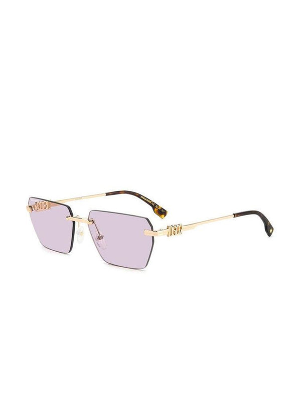 Dsquared2 D2 Metal sunglasses in gold