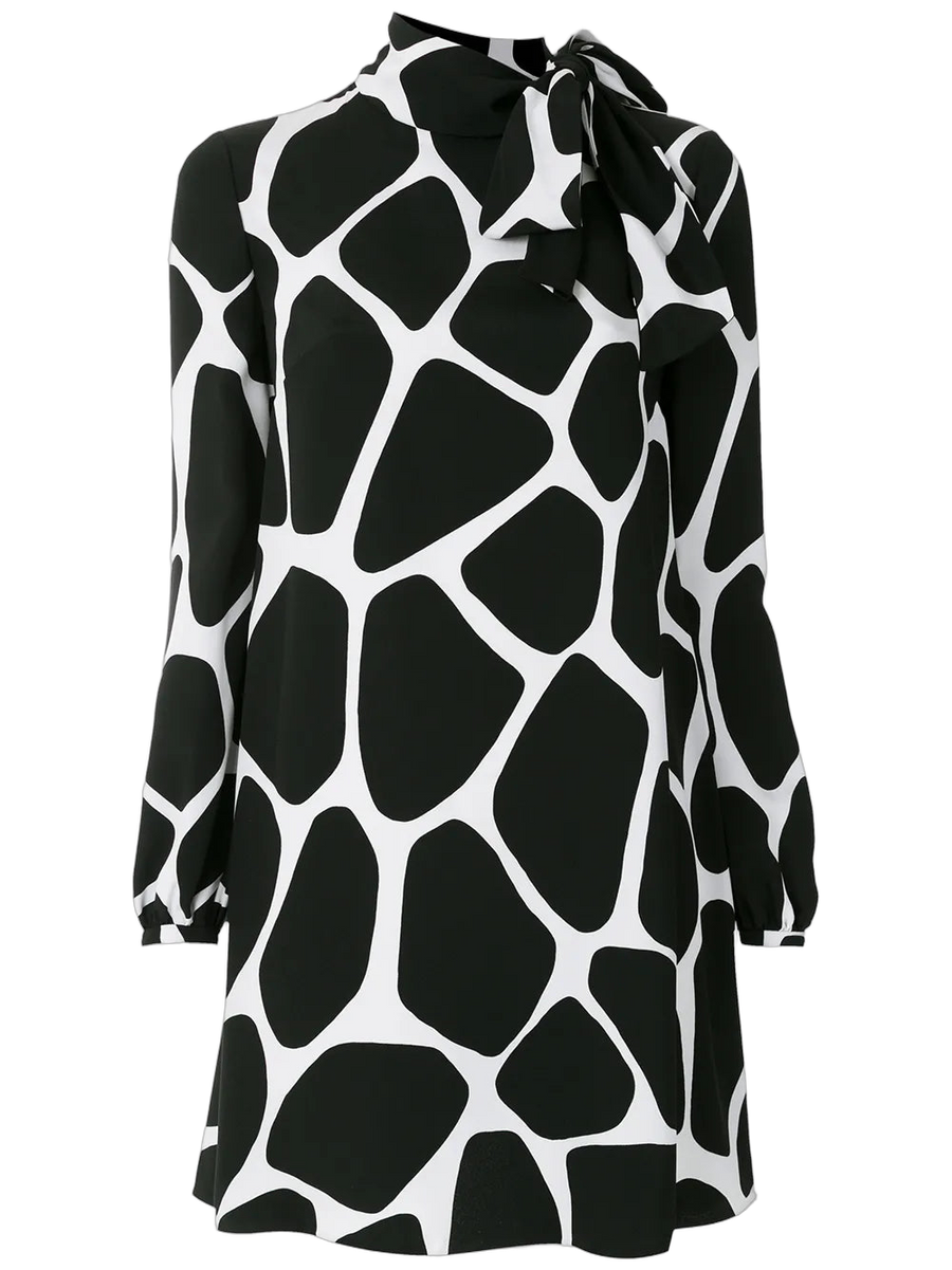 Valentino Silk dress in black