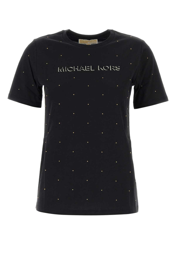 Black Cotton T-Shirt Exterior