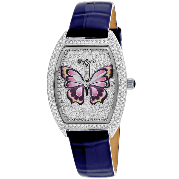Christian Van Sant Stainless steel case watch in silver