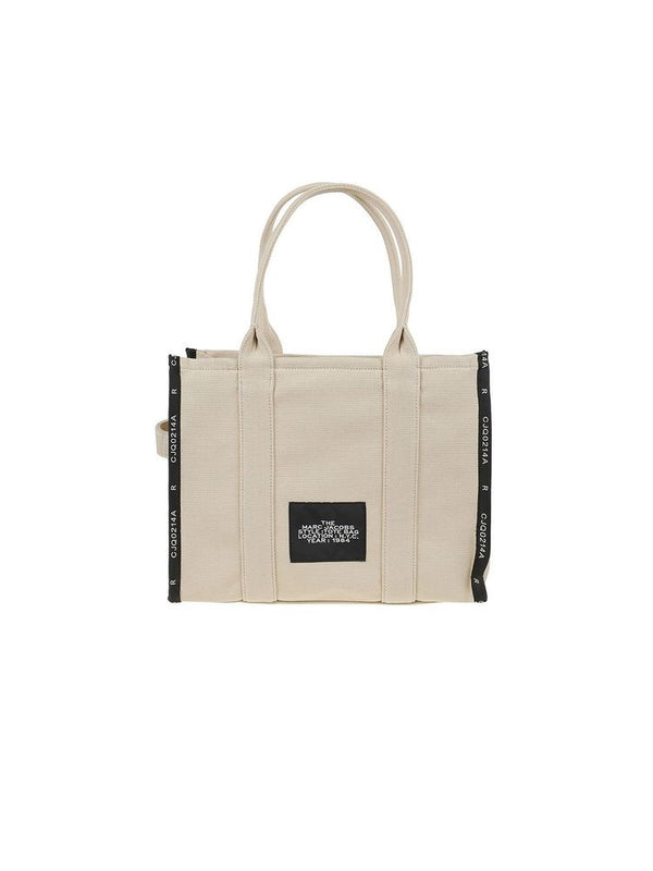 Marc Jacobs 64% Cotton tote bag in beige