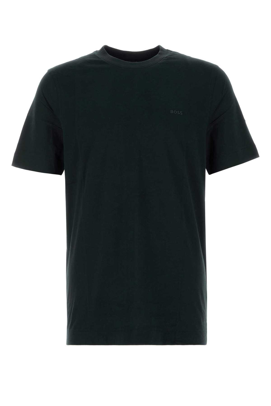 Black Cotton T-Shirt Exterior