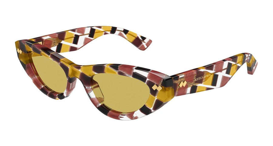 Sunglasses Bottega Veneta Bv1350s 003 Multicolor 50-21-140 Acetate