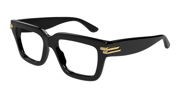Bottega Veneta BV1324O Acetate eyeglasses in black