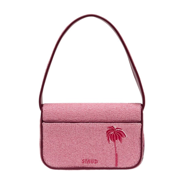 Staud Nylon shoulder bag in pink
