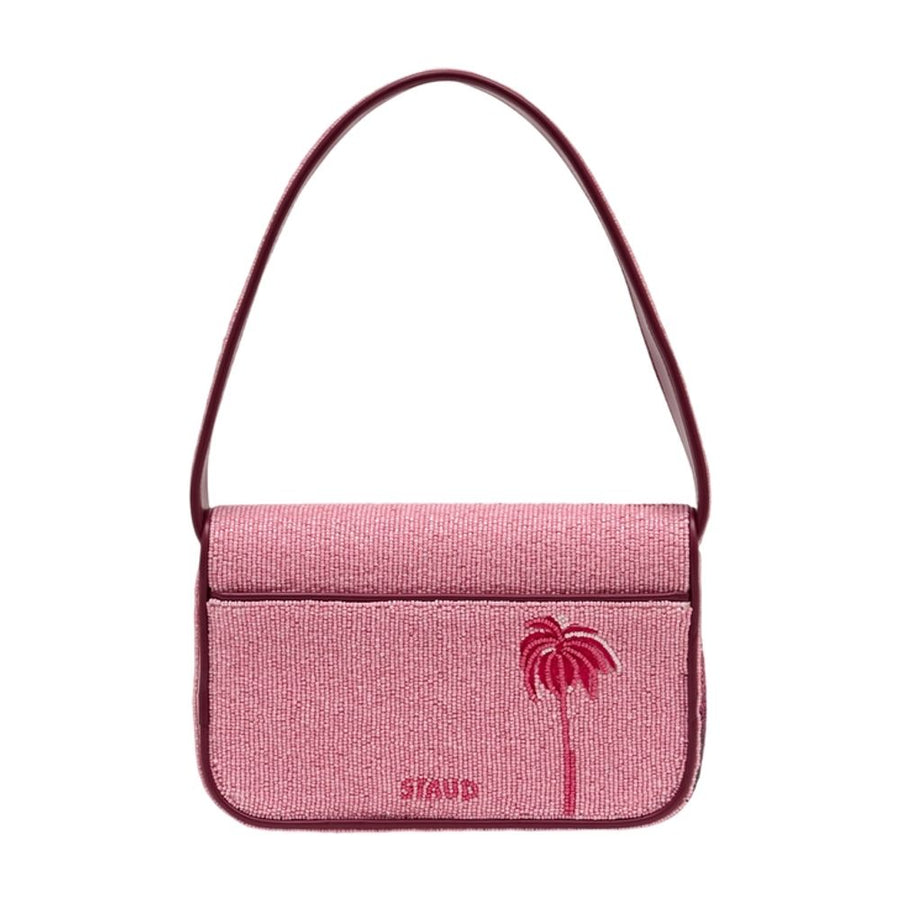 Staud Nylon shoulder bag in pink