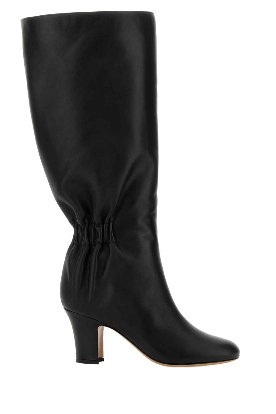 Ferragamo Exterior: 100% Calf boots in black