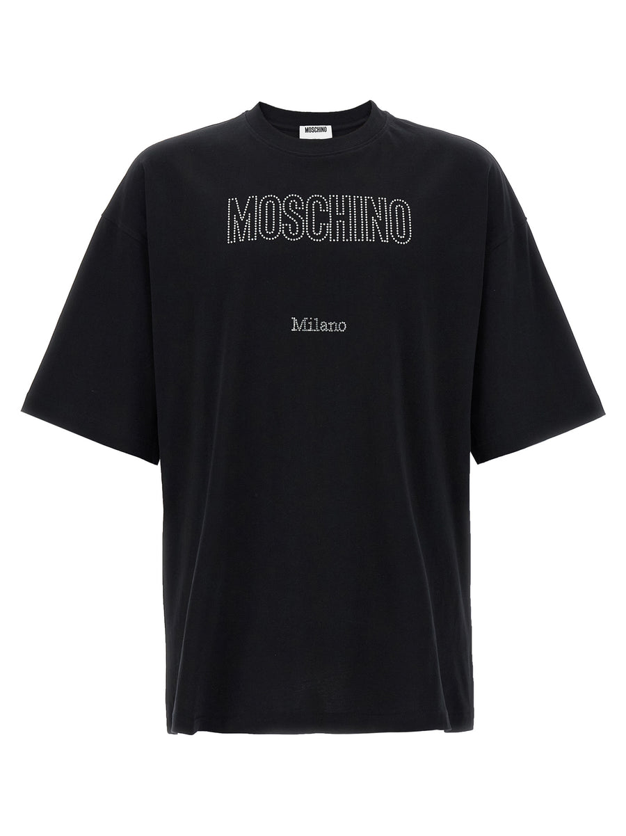 Moschino 100% Cotton t-shirt in black
