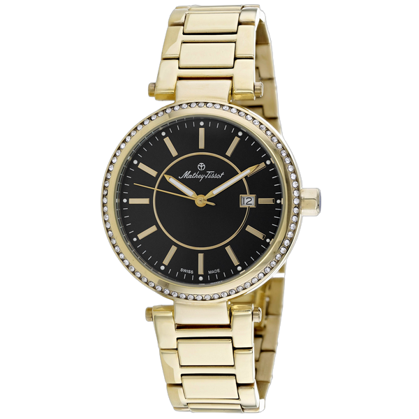 Mathey Tissot watch in black