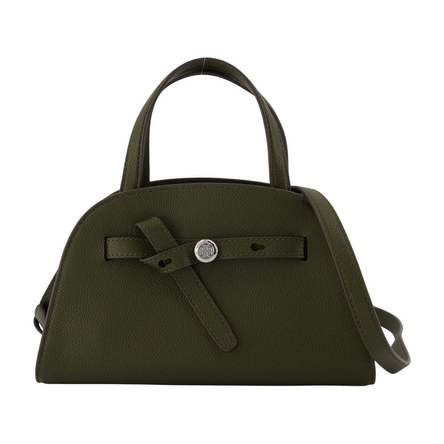 Romy Small Bauletto Purse - Tory Burch Leather Green Calfskin Bags / Handbags-purses