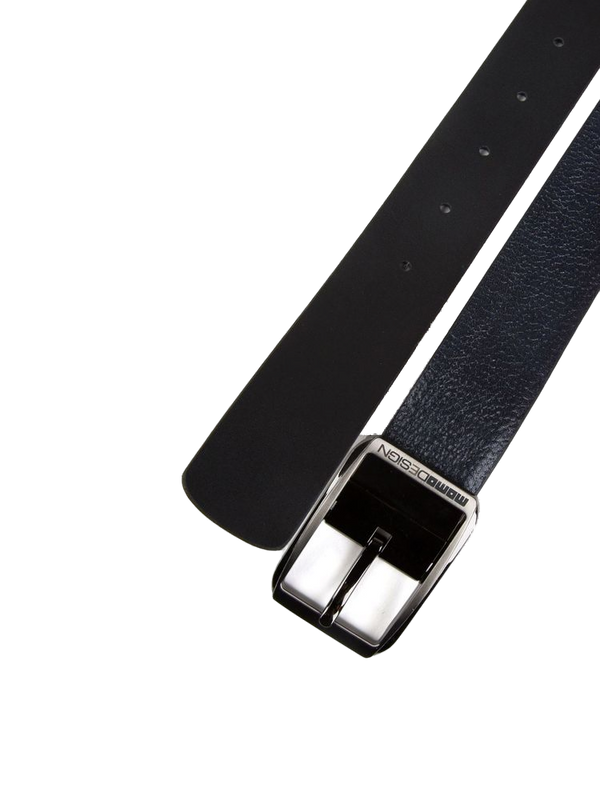 Momo Design 100% Genuine Leather belt in black