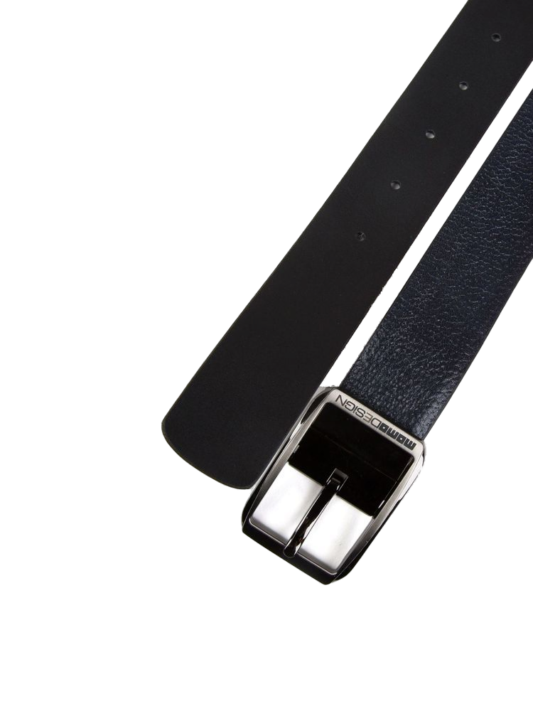Momo Design 100% Genuine Leather belt in black
