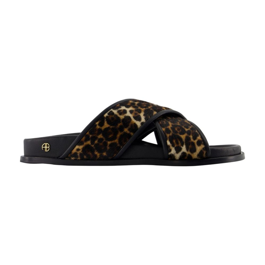 Anine Bing Lambskin sandal in multicolor