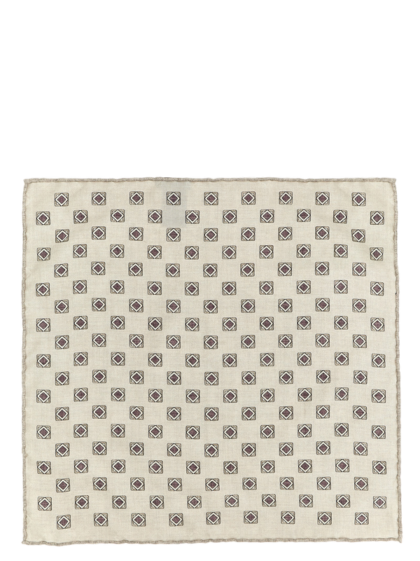 Multicolor Silk Pocket Square Accessory