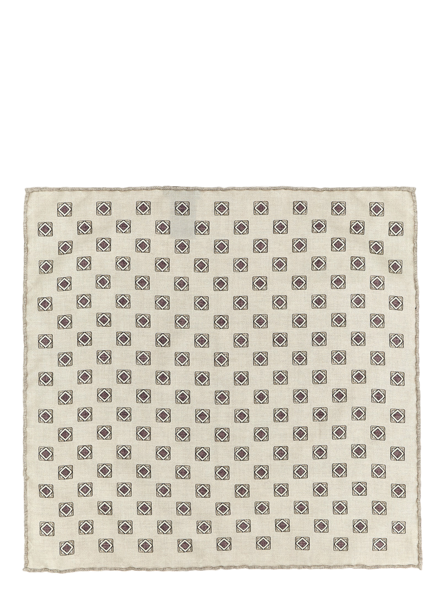 Multicolor Silk Pocket Square Accessory