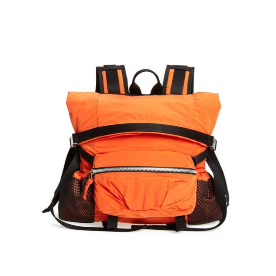 Bottega Veneta Viscose and nylon shoulder bag in orange