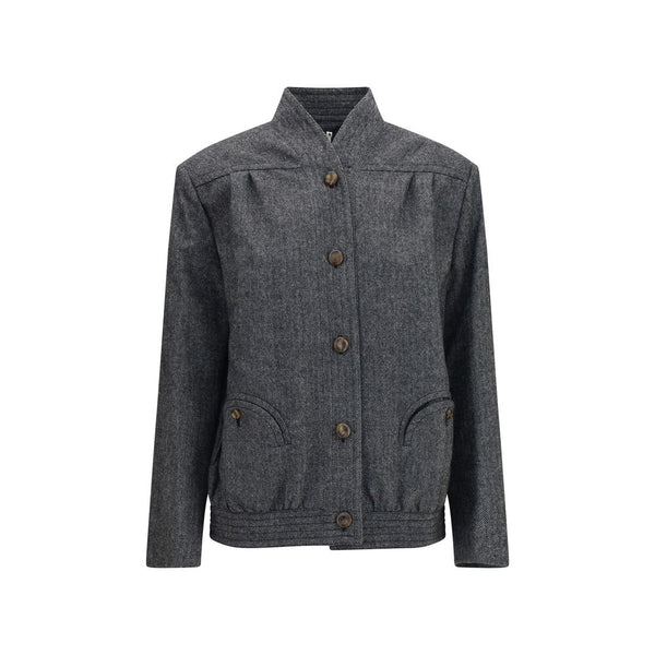Blazé Milano 53% Fleece Wool Ovis Aries jacket in gray