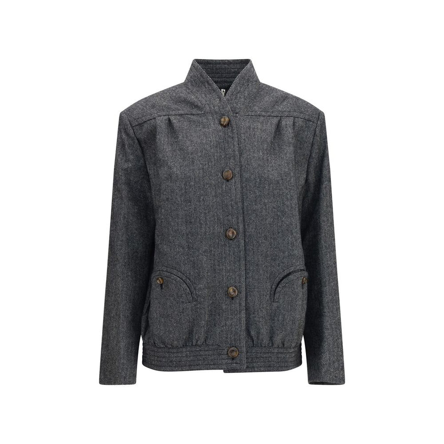 Blazé Milano 53% Fleece Wool Ovis Aries jacket in gray