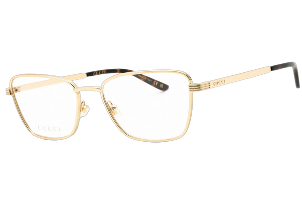 Gucci eyeglasses in gold