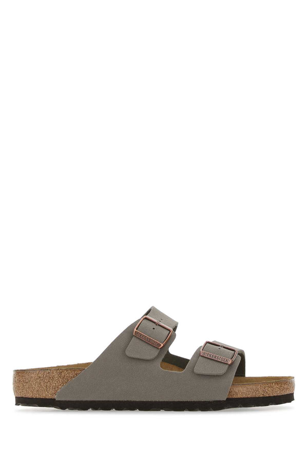Mud Leather Arizona Slippers Stone