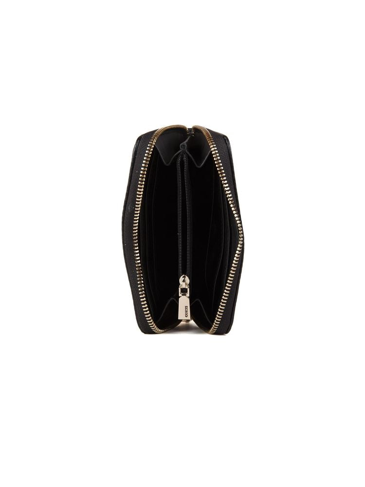 Guess 100% Polyurethane wallet in black