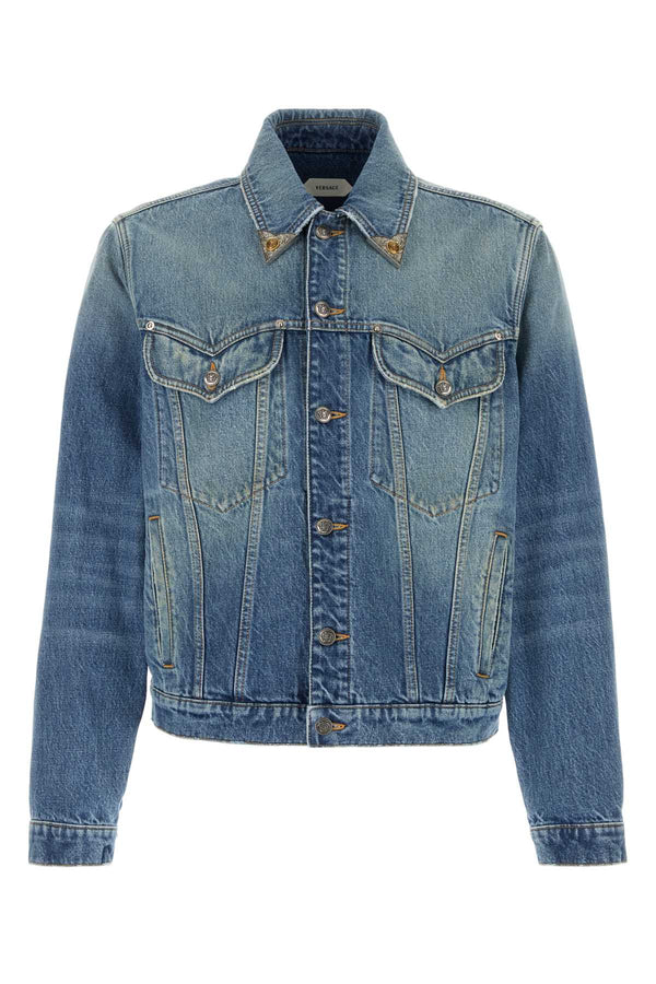 1d800mediumblue Exterior: Cotton Giacche E Gilet