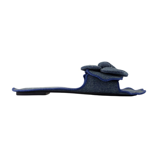 The Daisy Sandals - Marc Jacobs Cotton Blue Shoes /