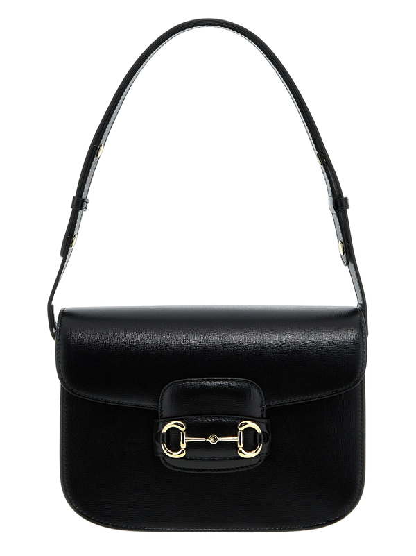 Gucci 100% Leather shoulder bag in black