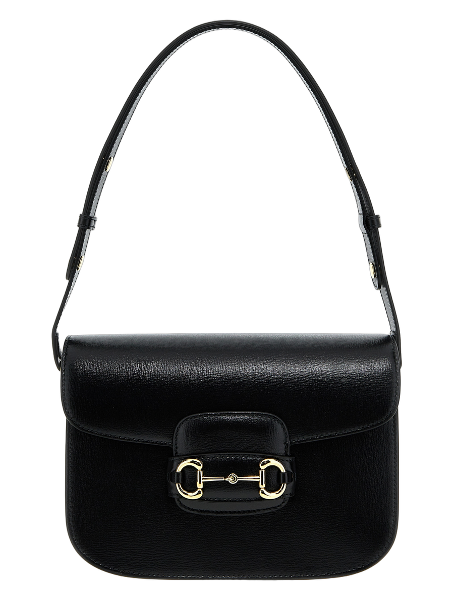 Gucci 100% Leather shoulder bag in black
