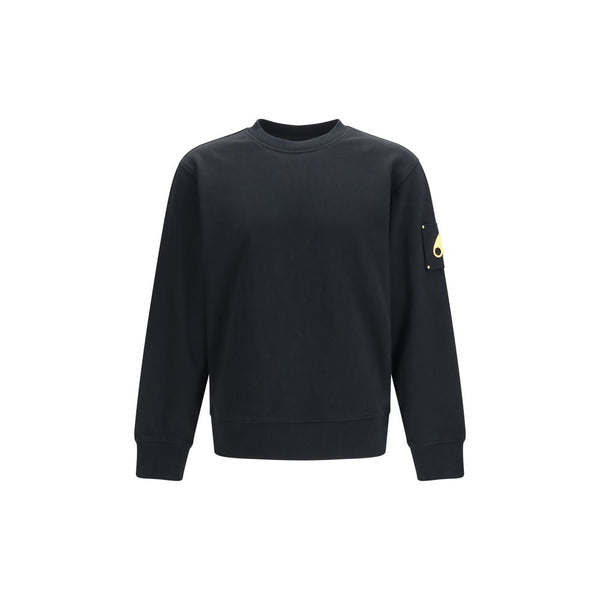 Moose Knuckles 100% Cotton (French Terry) sweatshirt in black