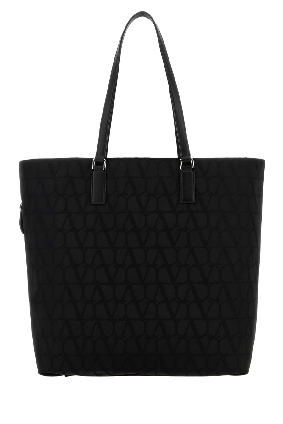 Valentino Garavani Exterior: 100% Fabric tote bag in black