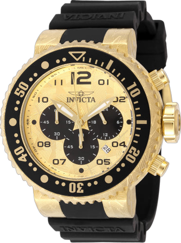 Invicta watch in gold