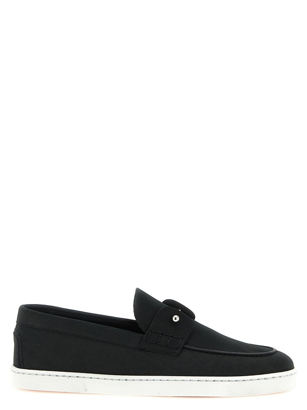 Christian Louboutin 100% Calfskin Leather loafer in black