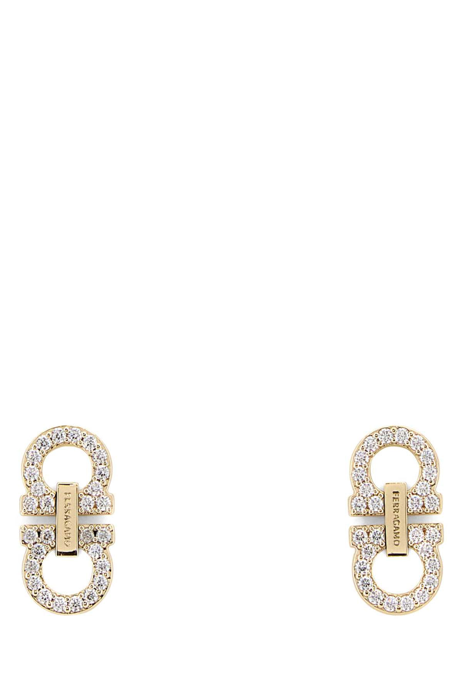Embellished Metal Earrings Orocrystal Orecchini