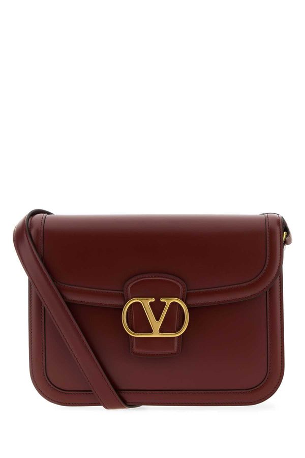 Valentino Garavani Exterior: 100% Leather shoulder bag in red