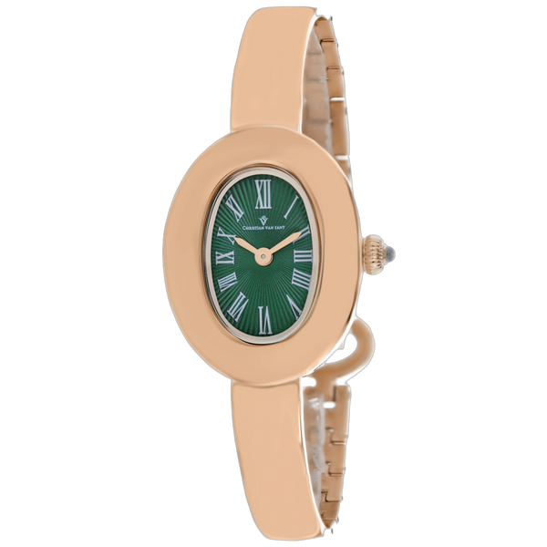 Christian Van Sant Stainless steel case watch in rose gold
