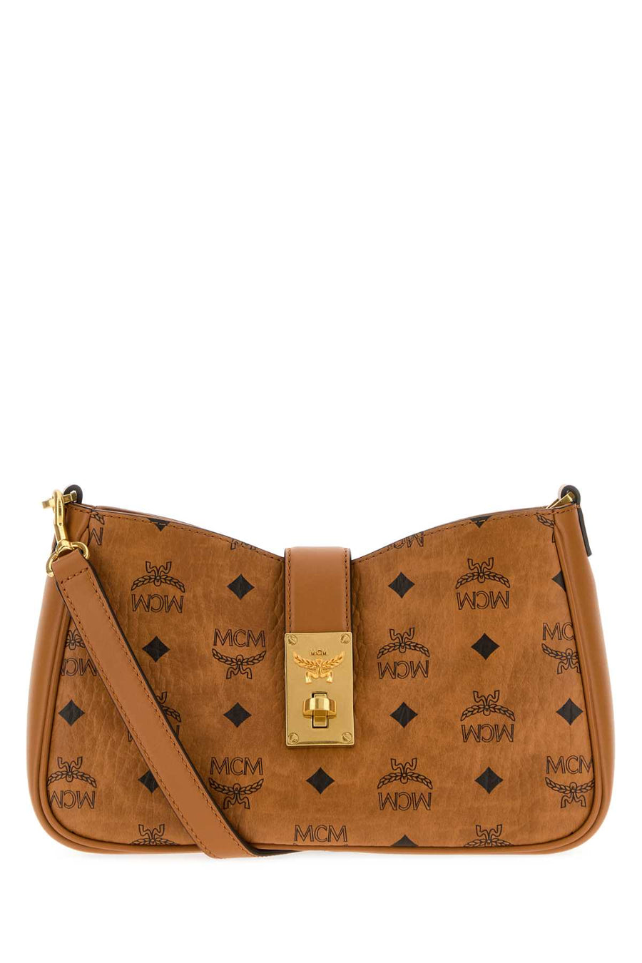 Printed Canvas Tracy Crossbody Bag Cognac Borse A Mano