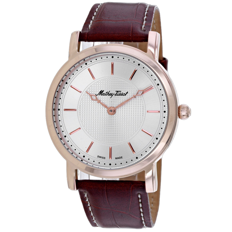 Mathey Tissot Stainless steel case watch in silver