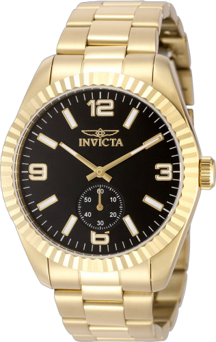 Invicta watch in gold