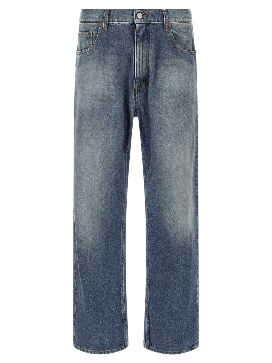 MM6 Maison Margiela 100% cotton jeans in blue
