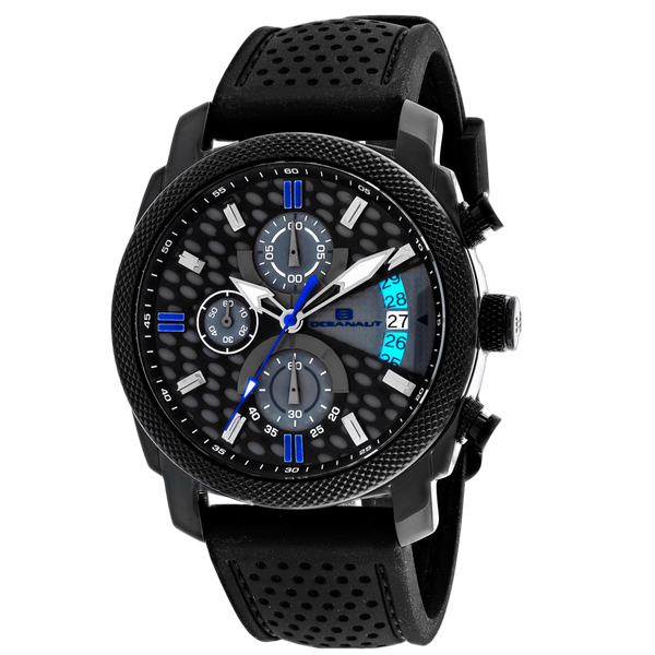 Oceanaut watch in black