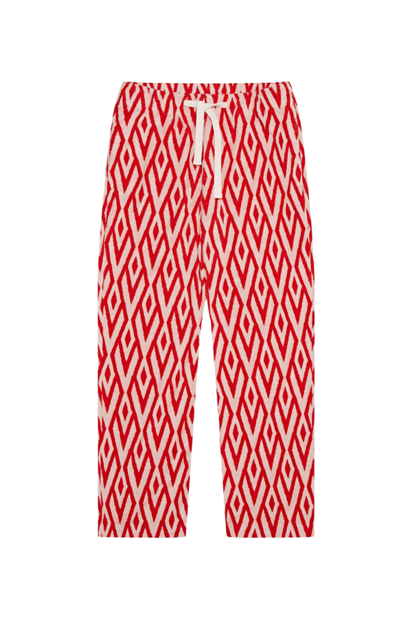 Orlebar Brown 85% Cotton chinos in red
