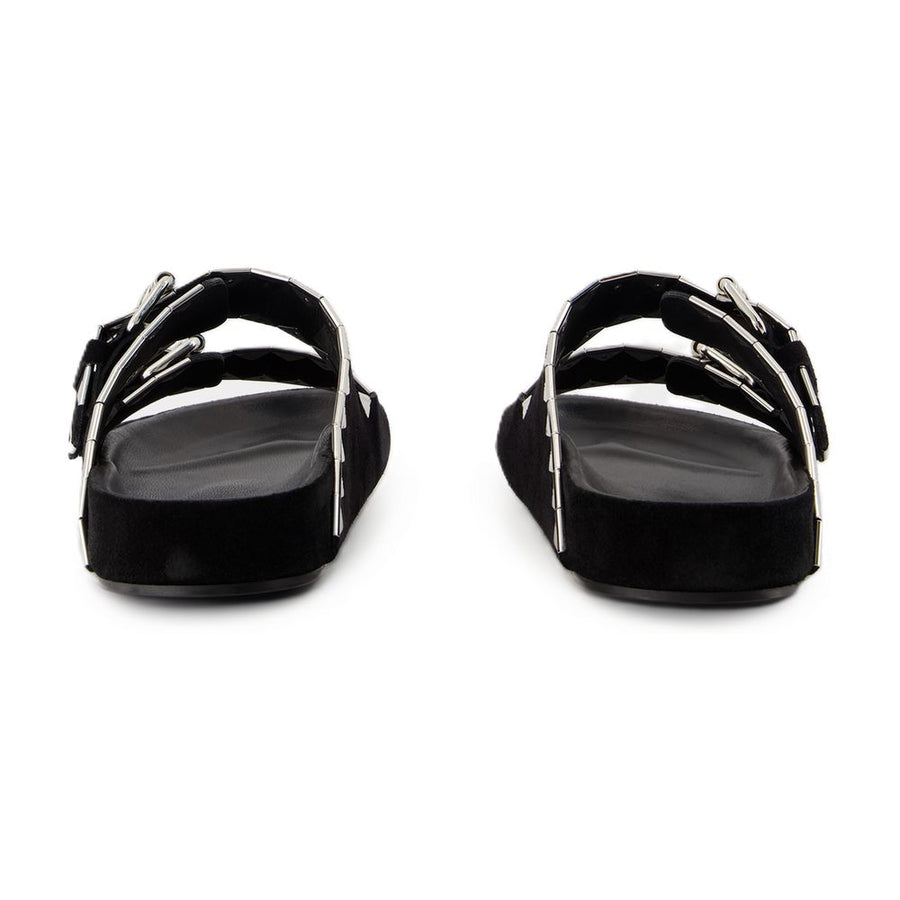 Isabel Marant calfskin sandals in black