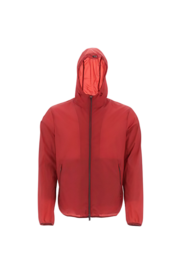 Herno 100% PA (Polyamide/Nylon) jacket in red