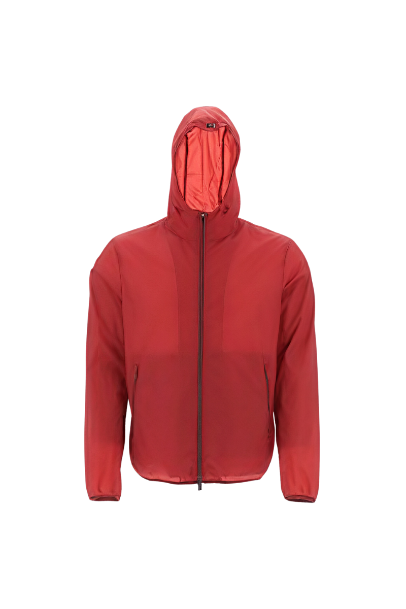 Herno 100% PA (Polyamide/Nylon) jacket in red
