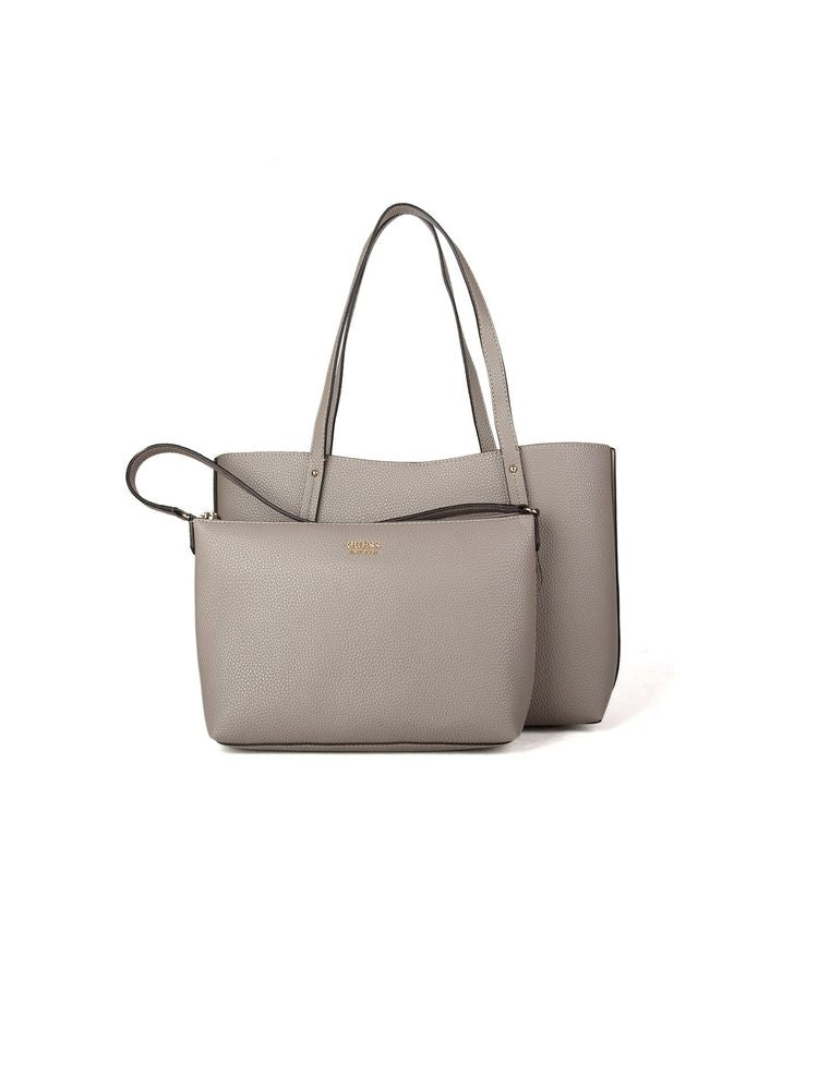 Guess 100% Polyurethane tote bag in gray